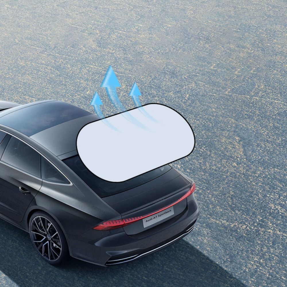 Sombra de sol do carro proteção uv dobrável janela traseira automática pára-sol universal viseira da janela do carro com ventosas