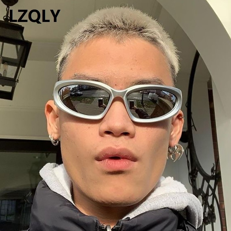 Y2k neue Punk Sport Sonnenbrille für Männer Frauen Luxusmarke Designer Sonnenbrille Herrenmode Vintage Sonnenbrillen UV400 Brille Brillen