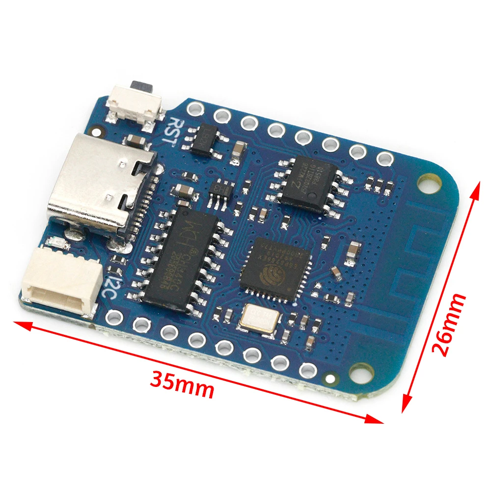 WEMOS D1 Mini V4.0.0 TYPE-C USB WIFI Của Sự Vật Ban Dựa ESP8266 4MB MicroPython Nodemcu Arduino Tương Thích
