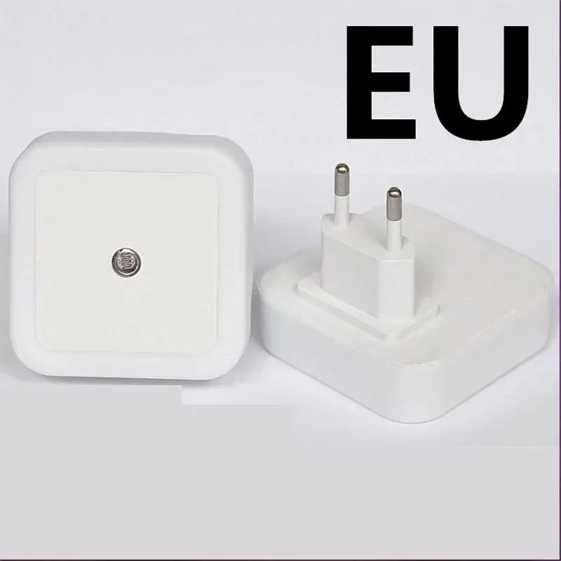 Wireless LED Night Light Sensor Lighting Mini EU Plug Nightlights Lamp For Children Room Bedroom Decoration Lighting