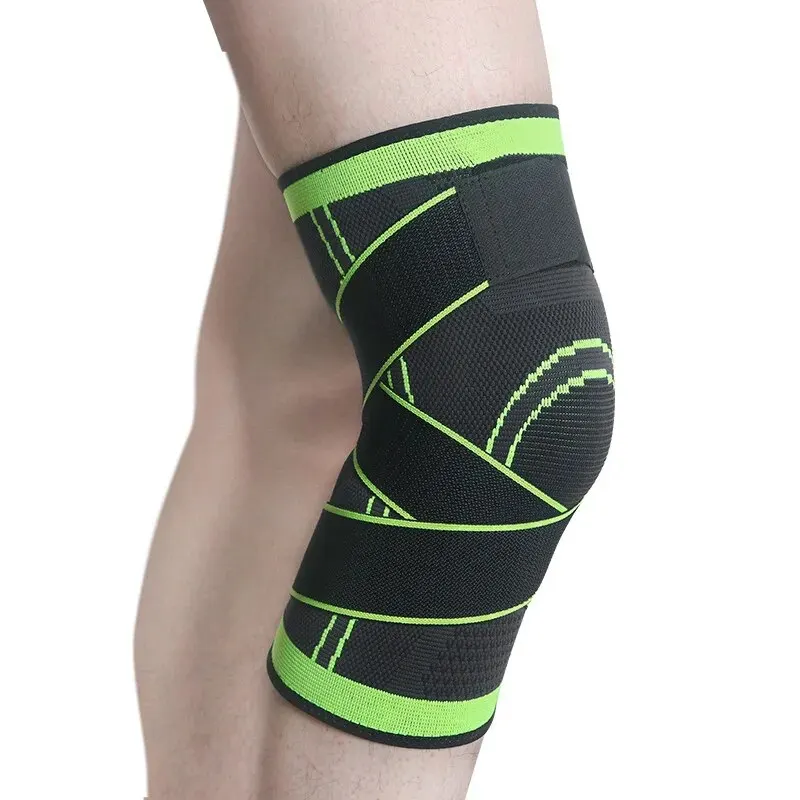 Rodillera de compresión con correas ajustables para el mejor ajuste, manguitos de compresión para el dolor de rodilla, correr, Fitness, Unisex, 1 ud.