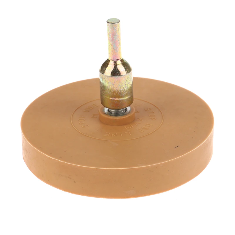 Rueda de goma Universal para eliminar pegamento de coche, pegatina adhesiva, calcomanía, gráfico, herramienta de pintura de reparación de automóviles, 88mm, 1 unidad