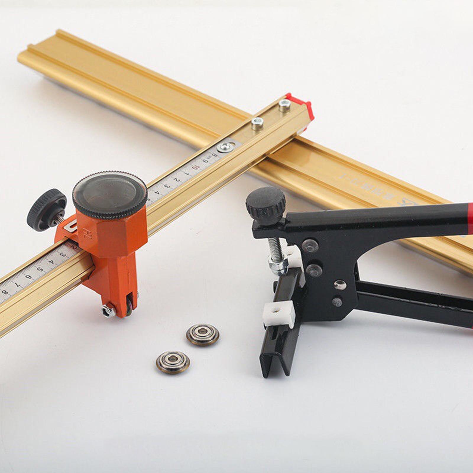 Cortador de vidrio con cuchillo de corte, herramienta de mano para manualidades, proyecto de bricolaje duradero, rompevidrio para espejos, azulejos de cerámica