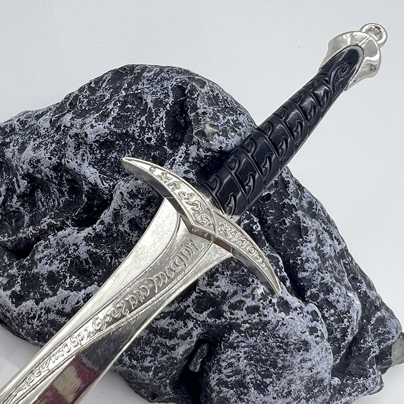19cm Sting Sword Frodo Bilbo Baggins Hobbits Movie Peripherals Medieval Metal Weapons Models Home Ornament Decoration Crafts Toy