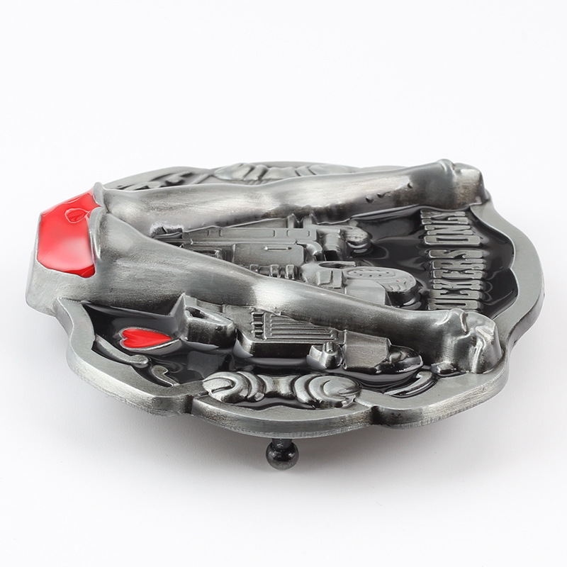 Truck Pattern Belt Buckle Driver Belt Metal Buckle Belt Accessories DIY