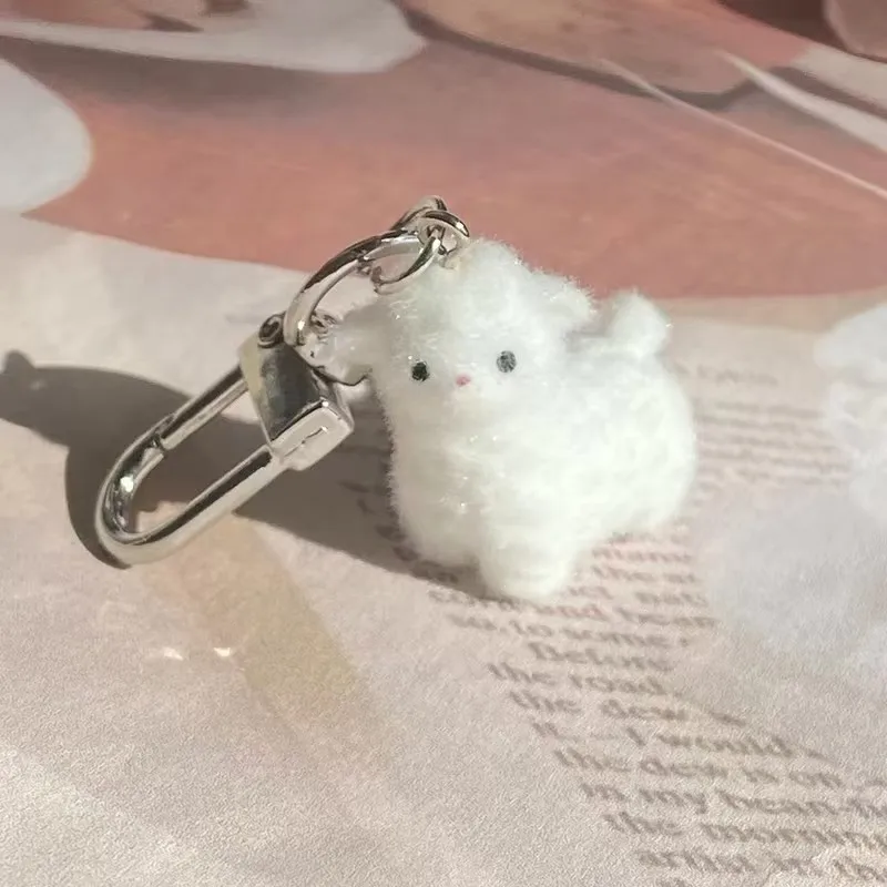푹신한 알파카 엘크 Capybara 동물 열쇠 고리 수지 만화 사랑스러운 재미 마늘 거위 3D 인형 펜던트 가방 상자 자동차 열쇠 고리 쥬얼리