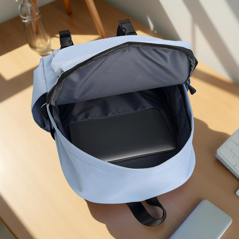 3피스 스티치 대용량 백팩 세트, 토트백, 필통 (조절 가능한 스트랩 포함, 데일리 출퇴근 및 개학용)