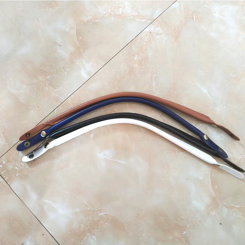 2 szt. 40cm PU skórzany uchwyt do torby damskie odpinane uchwyty do torby na ramię DIY akcesoria zamienne torebka pasek pasek