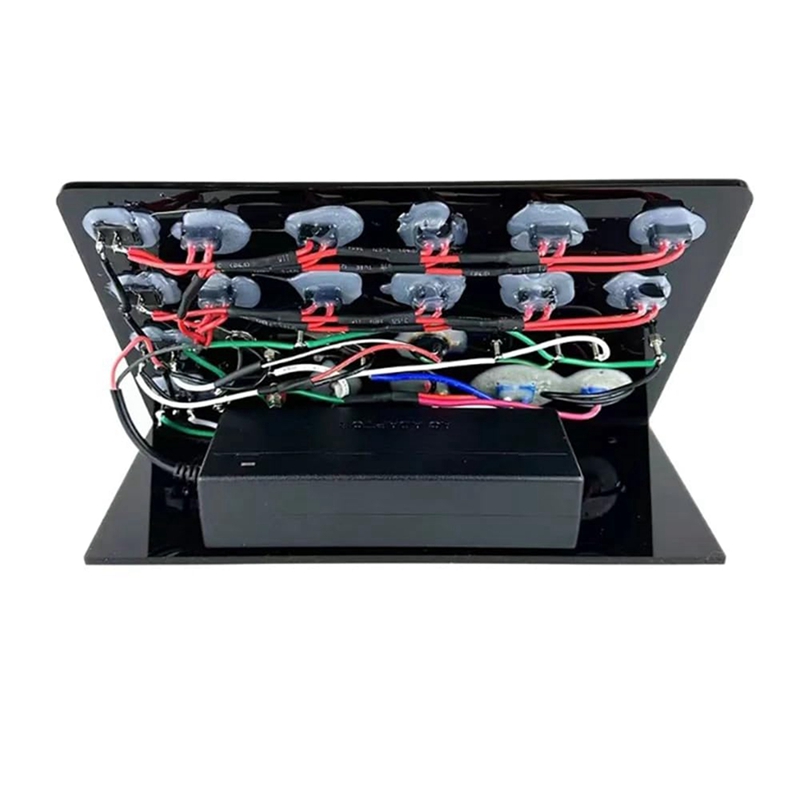 AS94-Auto 車のヘッドライトテストボード HID キセノン LED 電球 T10 W5W フェストゥーン C5W T20 7443 H1 H3 H7 H4 9005 テスター