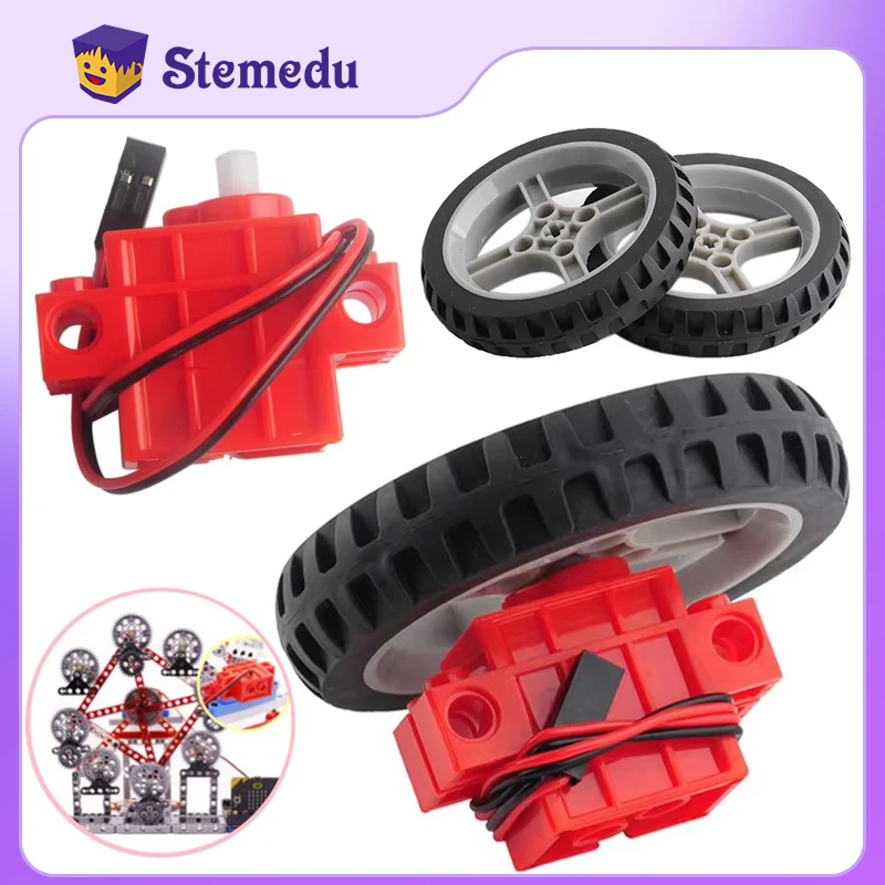 Geek servo 360 Grad programmier barer Motor kompatibel mit Legoeds RC Modell Unterstützung Kitten block Makecode für Micro bit Himbeer Pi