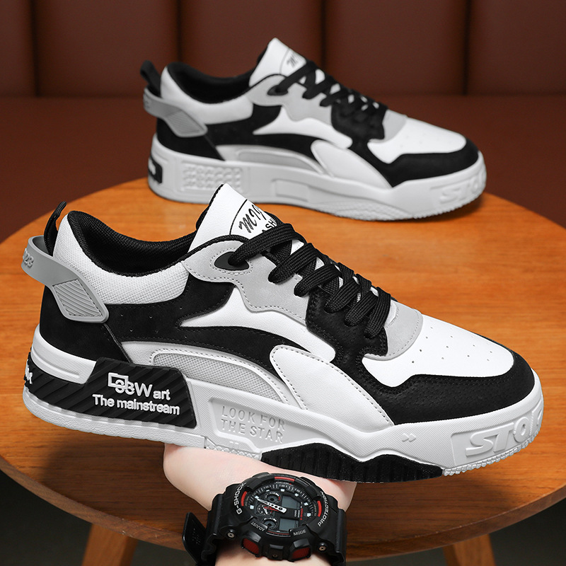 Neue Herbst männer Turnschuhe männer Bequeme Plattform Schuhe 2023 Trend Spitze-up Vulkanisierte Schuhe Weiß Casual Turnschuhe zapatillas