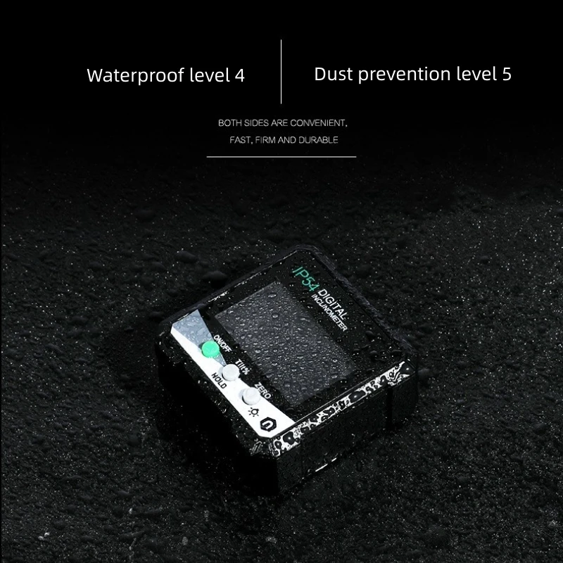 경사계 4*90도 IP54 LCD 화면 4면 자기 디지털 디스플레이 LCD 경사계 각도 상자 각도기