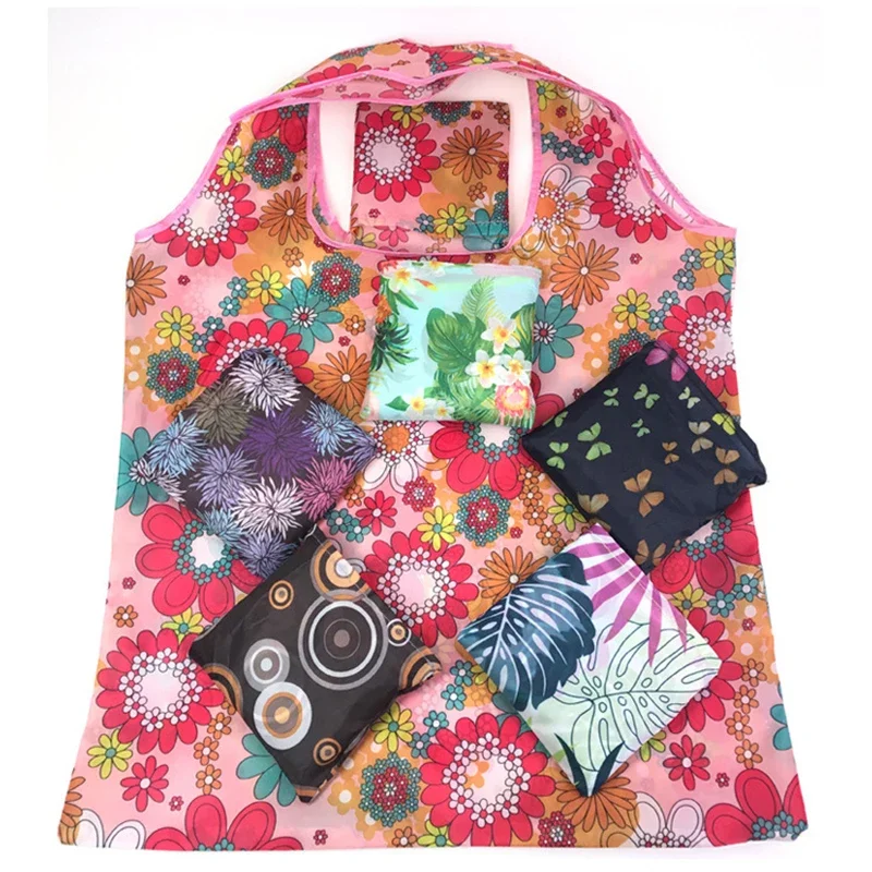 Bolsa de compras reutilizable grande para mujer, bolso de compras plegable, estuche de supermercado plegable reutilizable ecológico, bolsas de almacenamiento