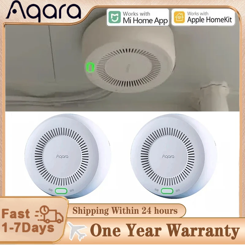 New Aqara Smart Natural Gas Detector ZigBee Gas Leak Alarm Intelligent Linkage Smart home security For Xiaomi Home Homekit