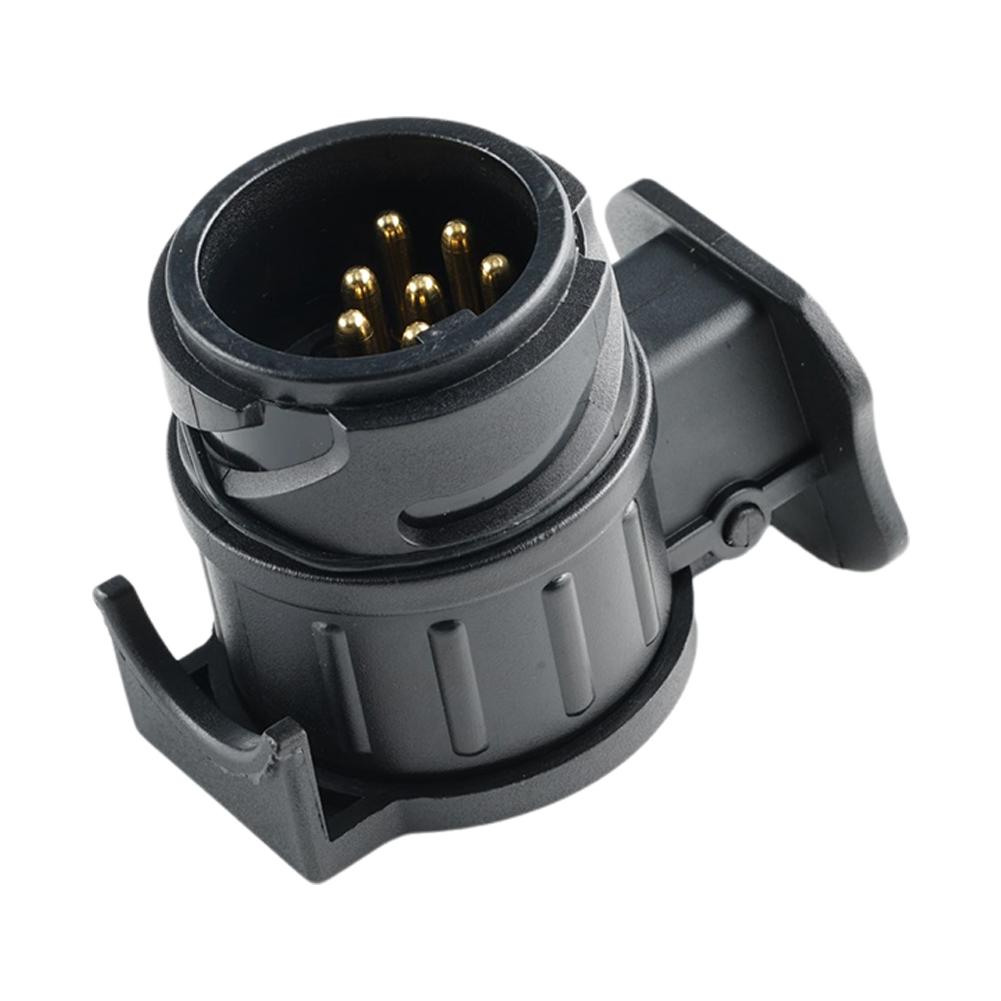 ツーリングカートレーラー用牽引プラグコネクター、牽引トラック用接続アダプター、ソケット、12v、13〜7ピン