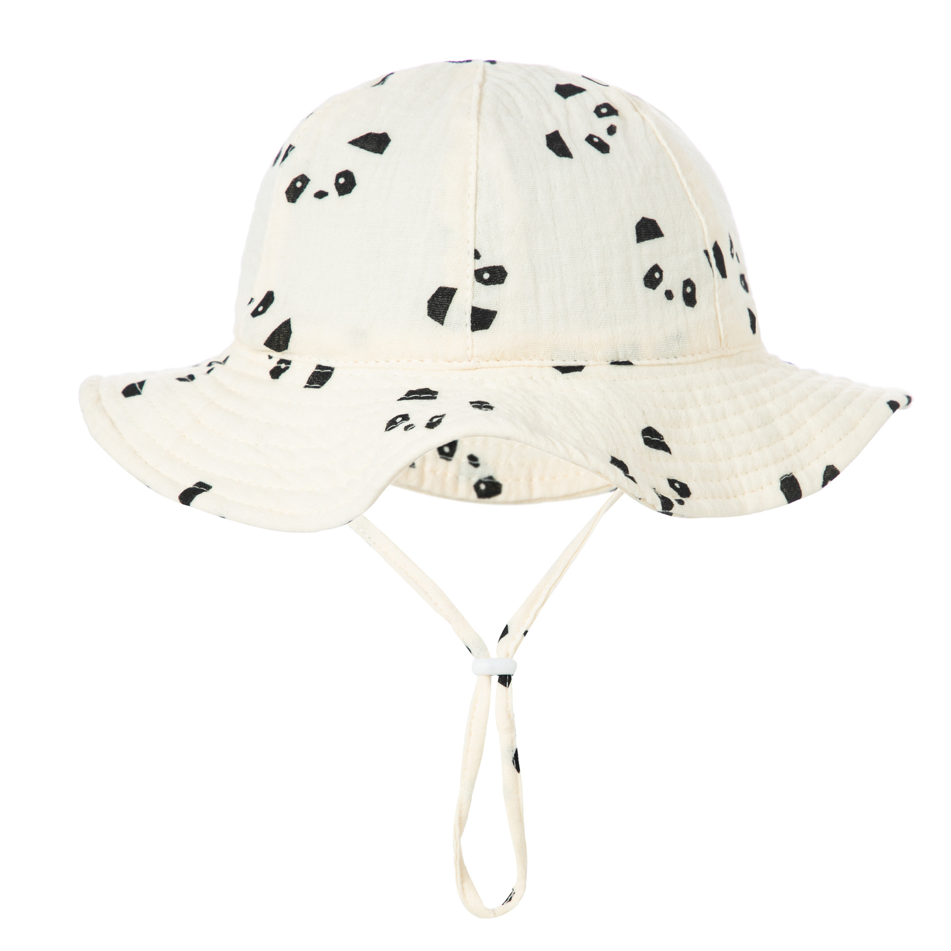 Sombrero de cubo de algodón para bebé, gorros con protección solar para exteriores para niños y niñas, sombrero panamá estampado, sombrero de pesca de playa Unisex para 3-12 meses