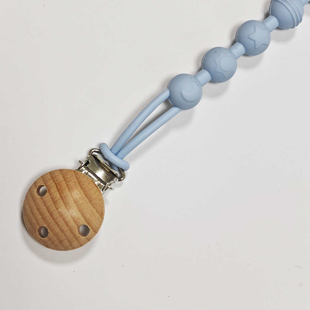 Baby Pacifier Clips แบบบูรณาการซิลิโคนเด็ก Pacifier CHAIN ยางกัดของเล่น Dummy ผู้ถือคลิปคลิปโซ่ของขวัญเด็ก