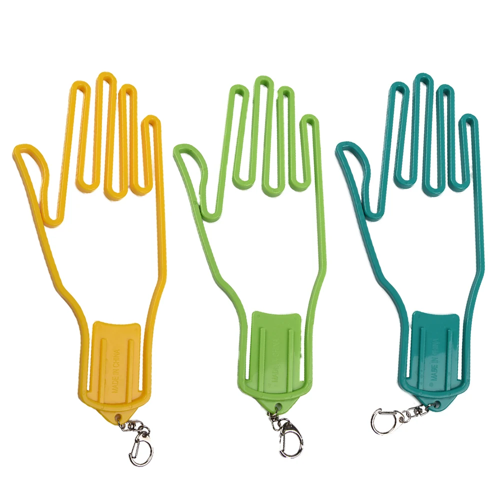 Portaoggetti per guanti da golf Porta guanti da appendere Porta guanti in plastica Shaper con fibbia in metallo Accessori da golf