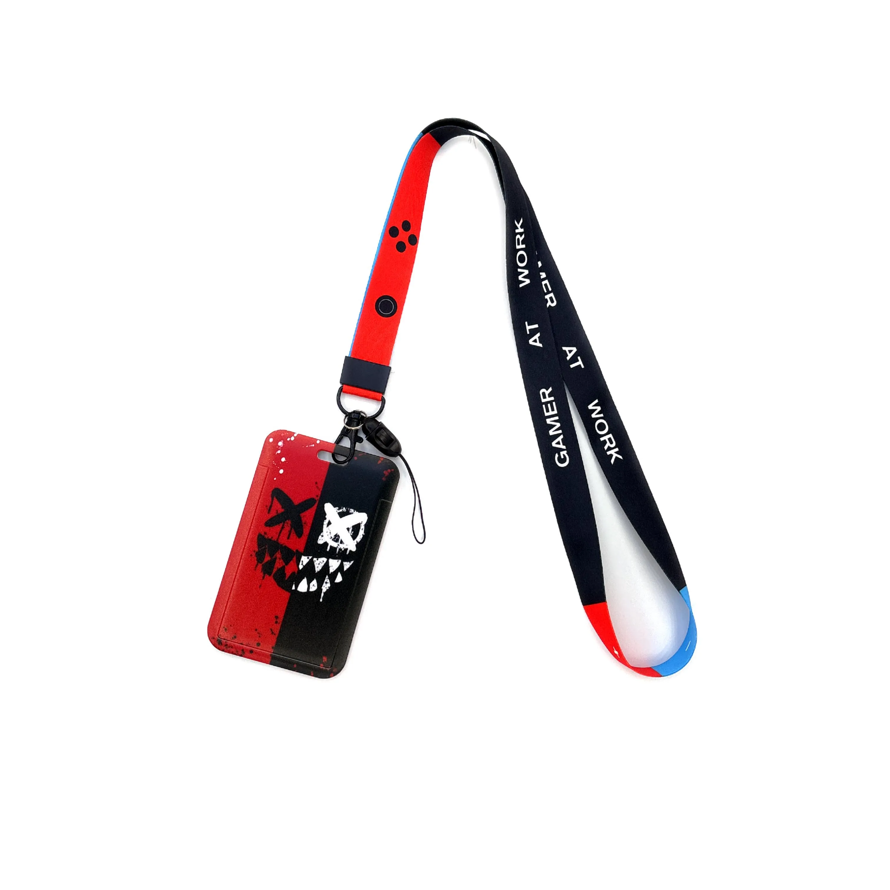 Badge Holder ID Credit Card Pass Hang Rope Keychain Credential holder