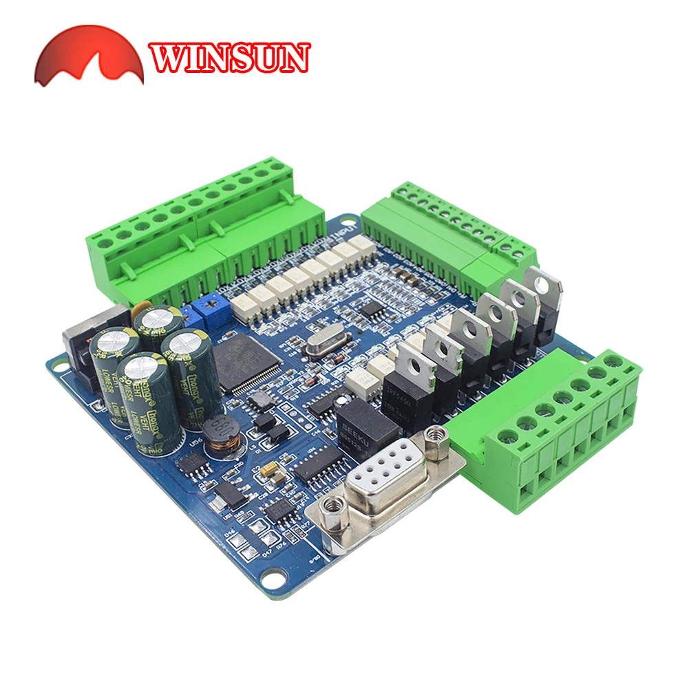FX3U-14MR-14mt rtu plcボード8 in 6 out anolog 6ad 2da Modbus rs485 rtcリレートランジスタ6ch3kカウントボード