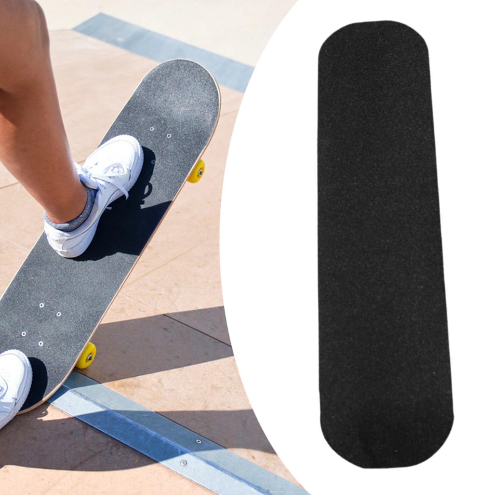 Fita adesiva para skate, papel de areia, profissional, esportes ao ar livre, adesivo para pranchas de skate, 31.89x8.27 polegadas, antiderrapante