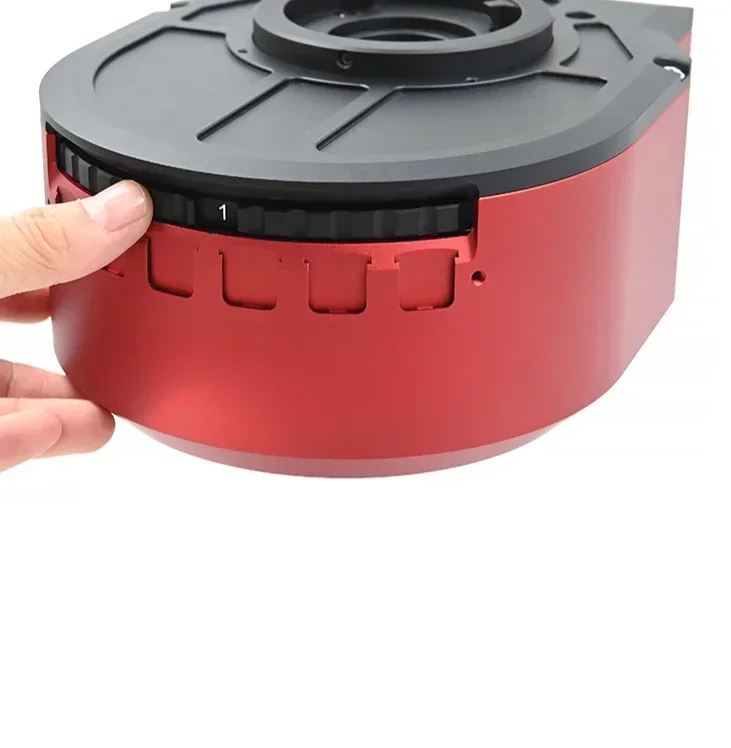 Modul filter mikroskopik turntable filter fluoresensi meja putar terbalik