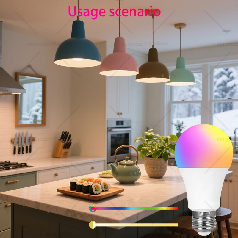 Lampadina LED E27 RGB 220V con telecomando IR 24 telecomandi che cambiano colore Lampada multicolore Faretto per la decorazione domestica della festa in camera da letto