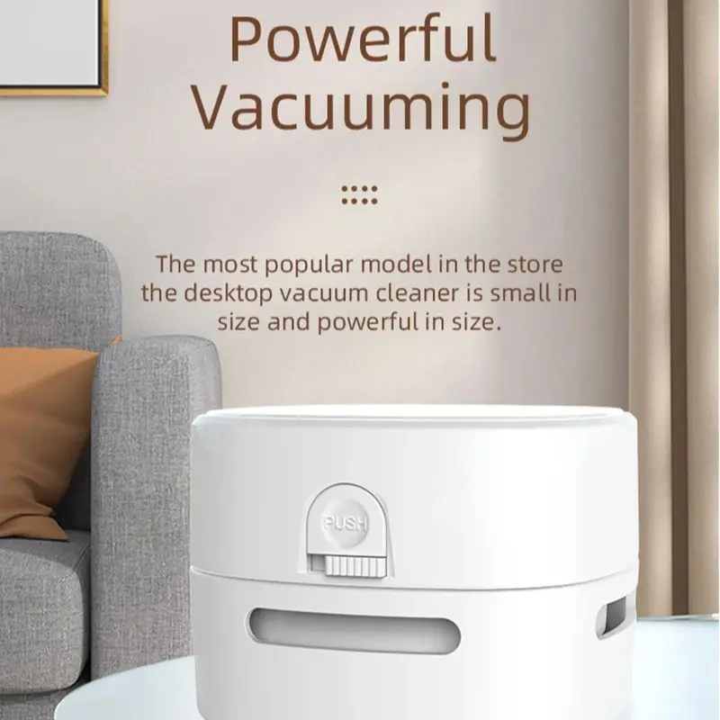 Xiaomi MIJIA Handheld Desktop Vacuum Cleaner Mini Portable Table Dust Vacuum Table Sweeper Desktop Keyboard Clean Tool For Home
