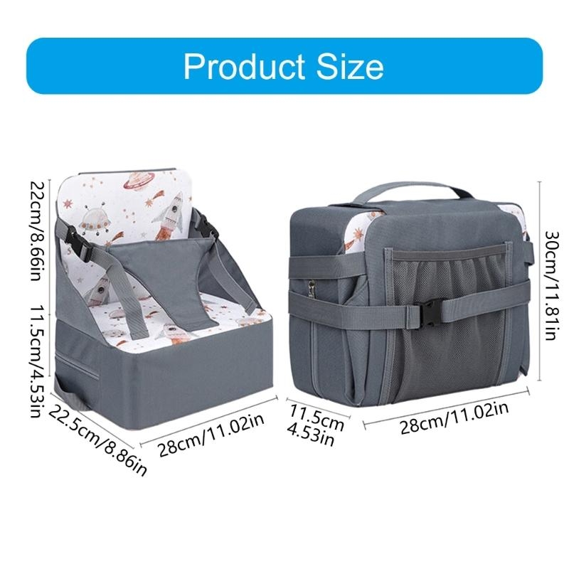 Y4qa для путешествий дружелюбный детский бустер сидень