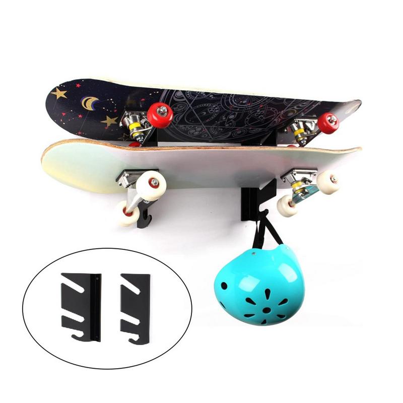Skateboard Wandmontage Skateboard Hangers Voor Muur Skateboard Rack Horizontale Opslag Ontwerp Voor Deck Skateboard Ski Board