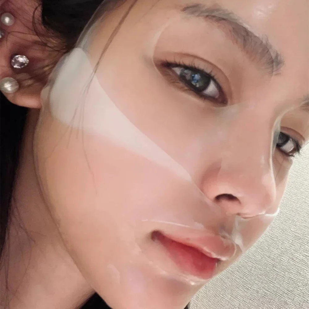 Bio Collagen Moisturizing Mask Deep Hydrating Absorbable Overnight Mask Brighten Firming Shrink Pore Smooth Skin Care Face Mask