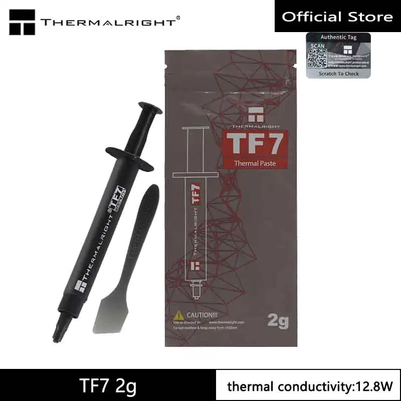 Thermalright TF7 12,8 W/Mk Thermische Compound Pasta Hoge Prestaties Heatsink Pasta Voor CPU GPU Grafische Kaart Koeling