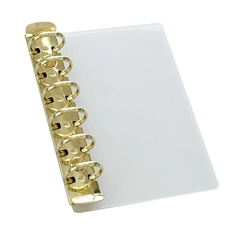M5 A7 Loose Leaf Side Insert Board Pad Partition Handmade Clip Secondary Ring Inner Page Storage Clip