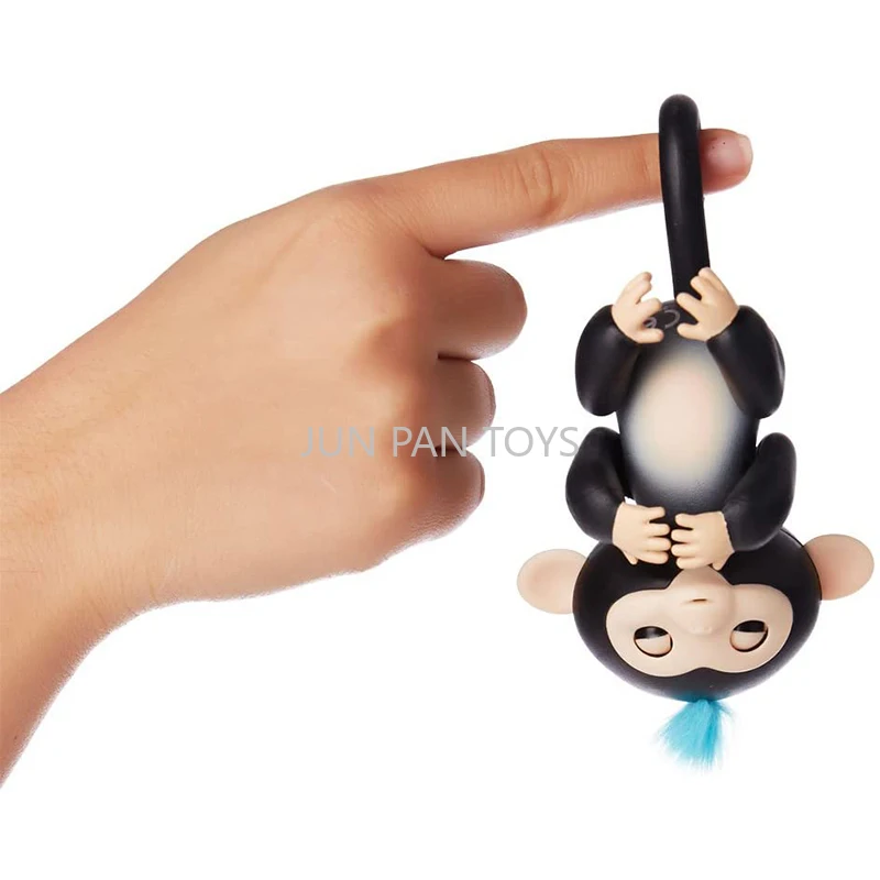 Original Fingerlings Interactive ของเล่นเด็กลิง Action Figure ปลายนิ้วลิงอิเล็กทรอนิกส์สมาร์ทสัตว์เลี้ยงเด็กผู้หญิงของขวัญของเล่น