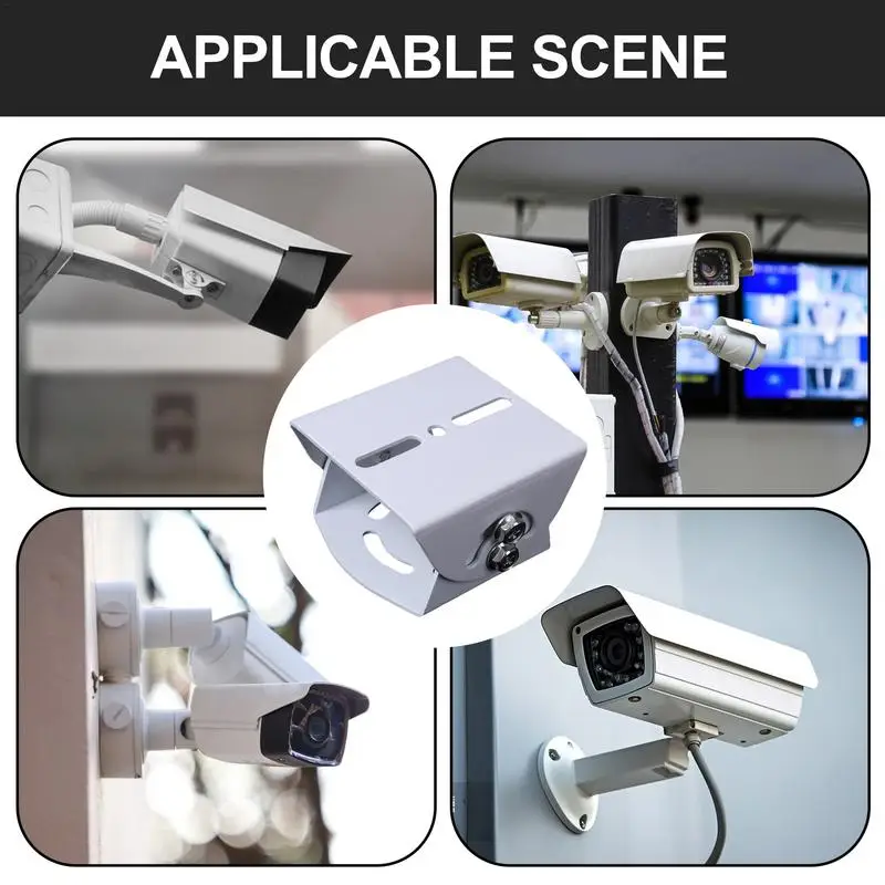 Soporte Universal para cámara de seguridad, accesorio ajustable para cámara de vídeo, pico de pato, 2D