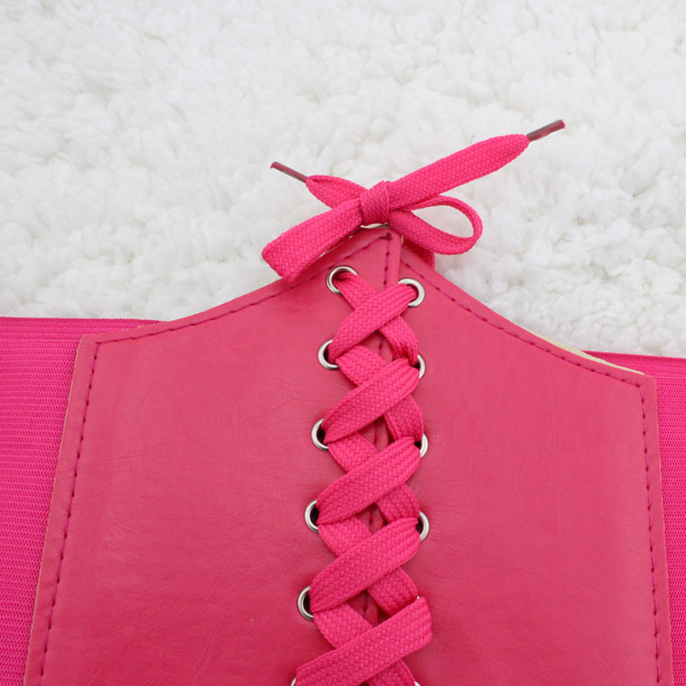 Mulheres sexy espartilhos largo couro do plutônio elegante cinto de emagrecimento bustiers largo elástico cintos de cintura alta feminino ceinture cintura