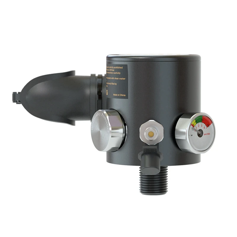Mini Oxygen Cylinder Divingdiving Teaching Underwater Breather Swimming Equipment Breathing Tank Breathing Valve Head-Y41A