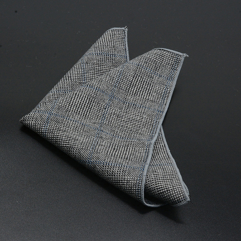 クラシックなウールのポケット,25cm,無地の黒,男性用ヴィンテージスカーフ,タンキード,アクセサリー,ネックレス