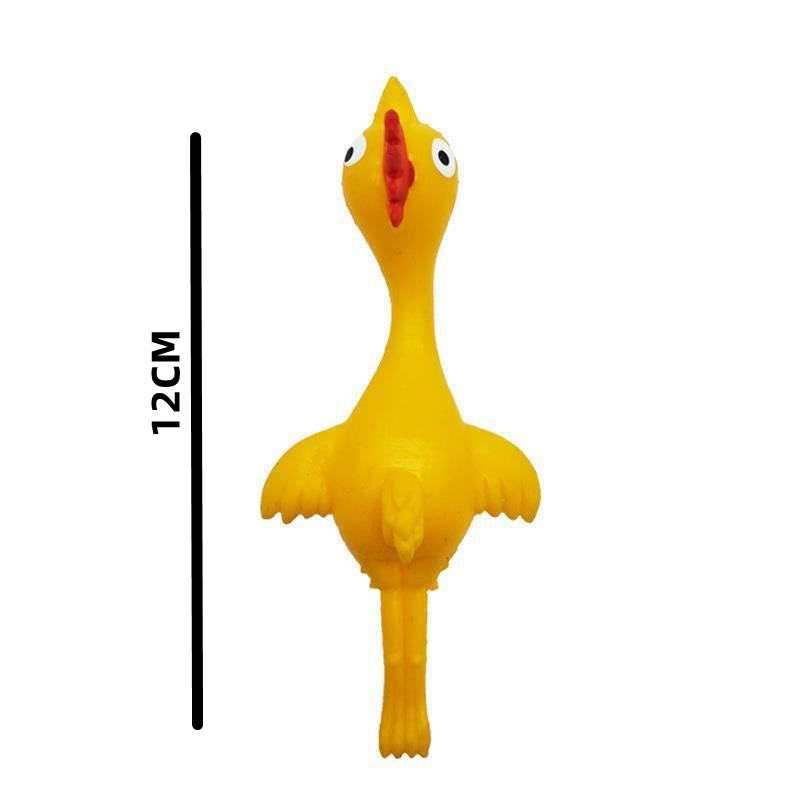 10-30 pçs divertido plástico macio dedo catapulta frango jogo festa de aniversário presente piñata enchimento de volta às aulas presente prêmio pacote brinquedo