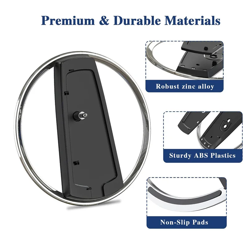 Metal Vertical Stand for PS5 Slim Console Bracket Base Stand Replacement for Playstation 5 Slim Game Console Host Stand