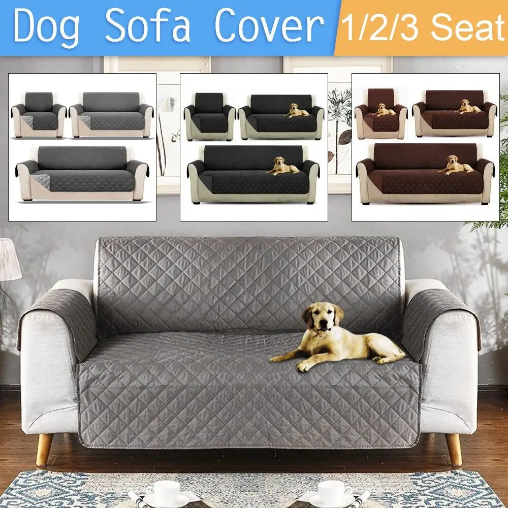 Funda impermeable antidesgaste para sofá, cubierta protectora para sillón reclinable de 1/2/3 asientos, para perros y niños