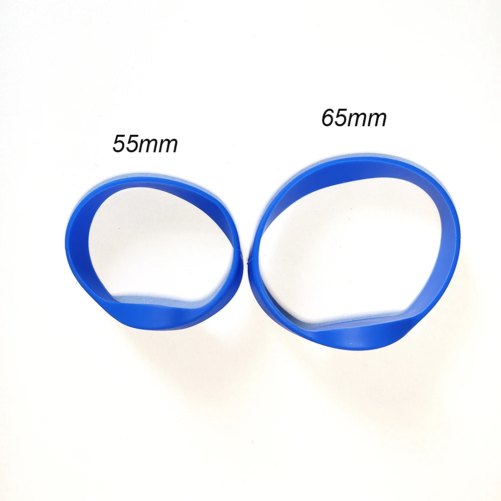 1Pc/Lot 125Khz T5577 EM4305 Rewritable RFID Bracelet Silicone Wristband Watch Copy Clone Blank Card In Access Control