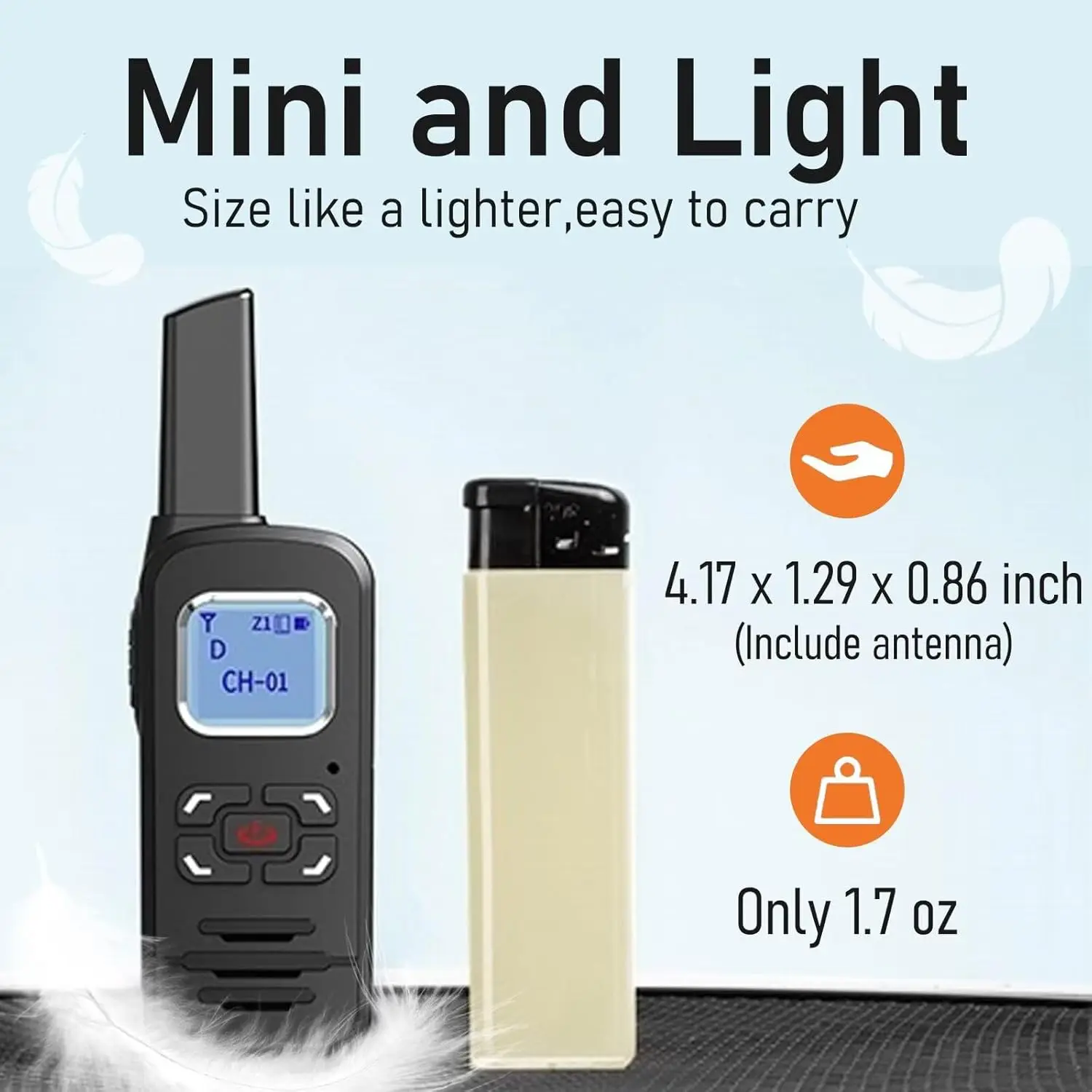 Walkie Talkie Digital, Mini DMR, Compatible con 100%, Radio Digital, Transferencia de Frecuencia Única, Nuevo
