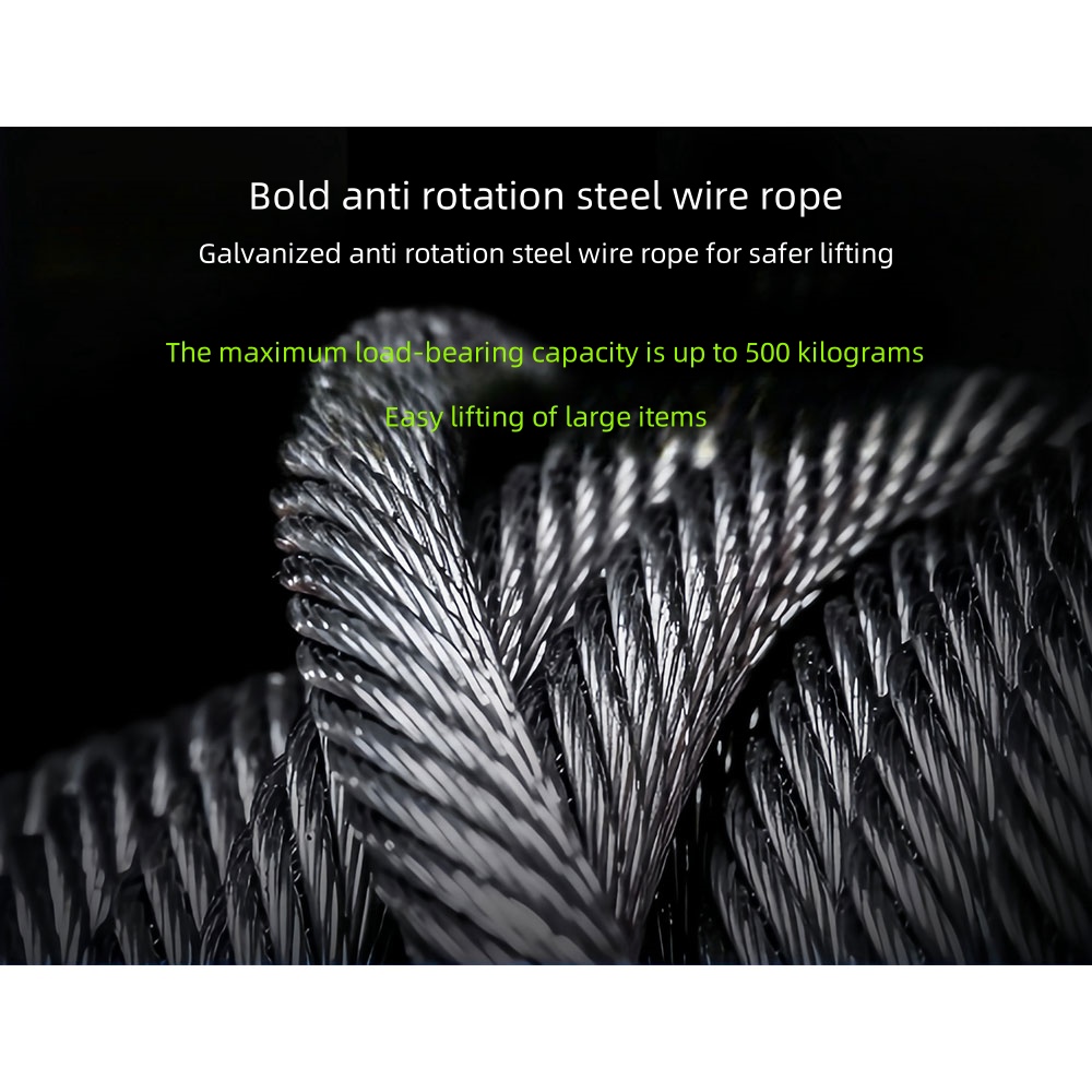 Treuil de levage électrique portable, télécommande sans fil, petite grue, décoration de la maison, nouveau, 220V