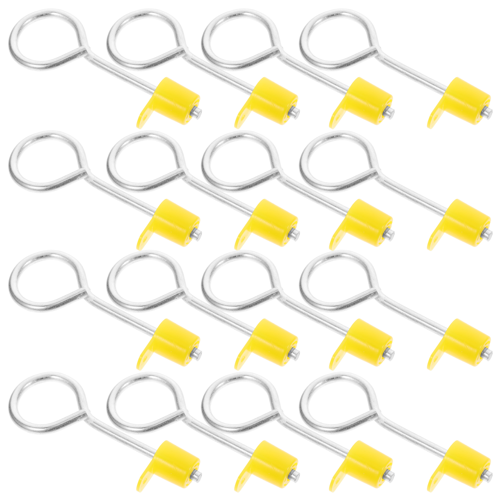 50Pcs Feuerlöscher Pull Heavy Duty Pull Pin Schlösser mit Kappen Feuerlöscher Ersatzteile Ersatz Zubehör Wichtigsten
