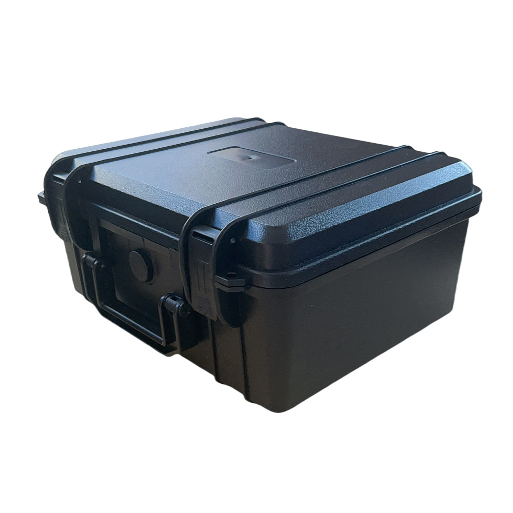 280x240x130mm Cassetta degli attrezzi impermeabile Scatola di protezione di sicurezza Organizzatore di stoccaggio hardware Custodia per strumenti resistente agli urti