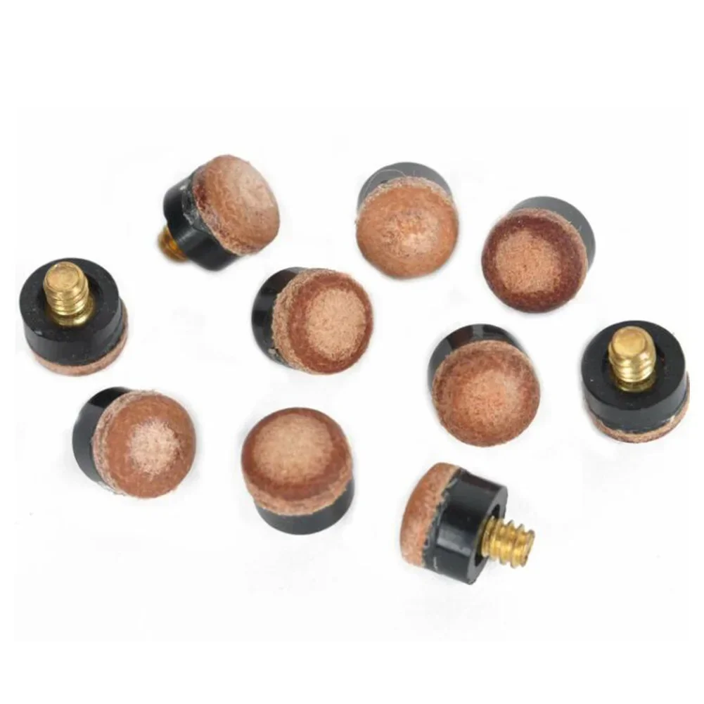 5/10 шт. винтовые насадки для кия, бильярдные клюшки для снукера, запасные части для наконечника, экономичный бильярдный стол, аксессуары для клубного кия для снукера