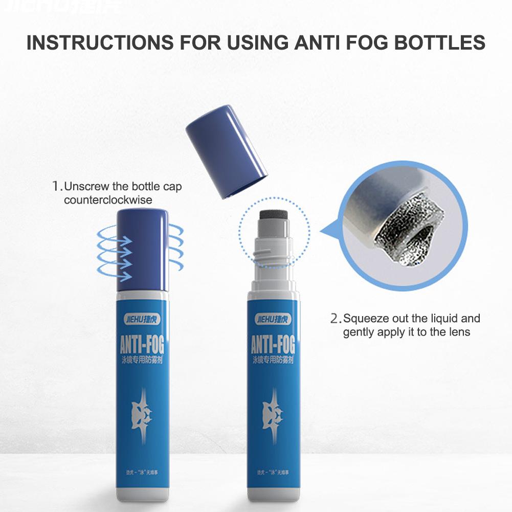 10ml Solid Anti Fog Agent For Swim Goggles Glass Lens Diving Mask Cleaner Solution Antifogging Spray Mist Prevents Fog