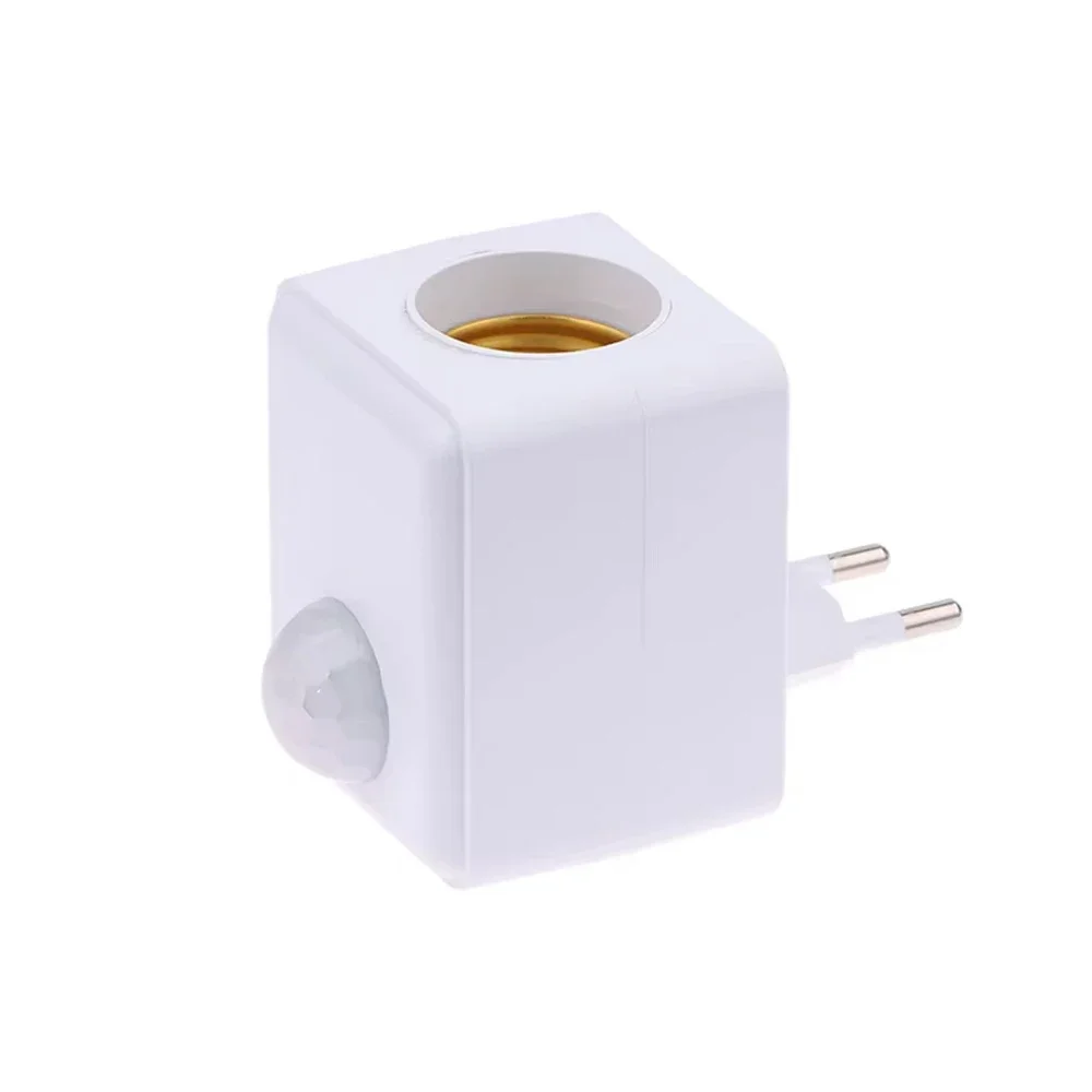 AC85-265V E27 Base lampada a LED con sensore di movimento PIR Portalampada a induzione umana Convertitore adattatore presa regolabile