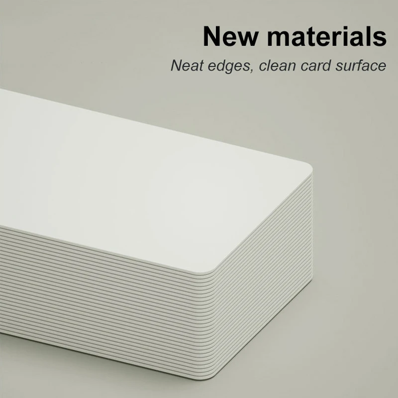 5YOA 5/10szt Rfid Smart Uid Chip White Card Ic 0 Sector Changeable 13.56mhz Badge Nfc Copy Clone 1k S50 Token Read And Write